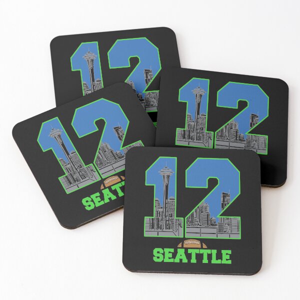 Item preview, Seattle Football #12 graphic for fans of Seattle designed and sold by BRtisticDesigns.