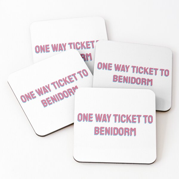 Item preview,  One Way Ticket To Benidorm designed and sold by isobelcough.