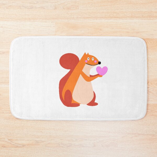 Item preview, squirrel / squirrel offering his heart designed and sold by voicivoila.