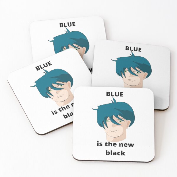 Item preview, Manga Blue is the new Black designed and sold by TeeZoneZtore.