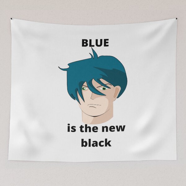 Item preview, Manga Blue is the new Black designed and sold by TeeZoneZtore.
