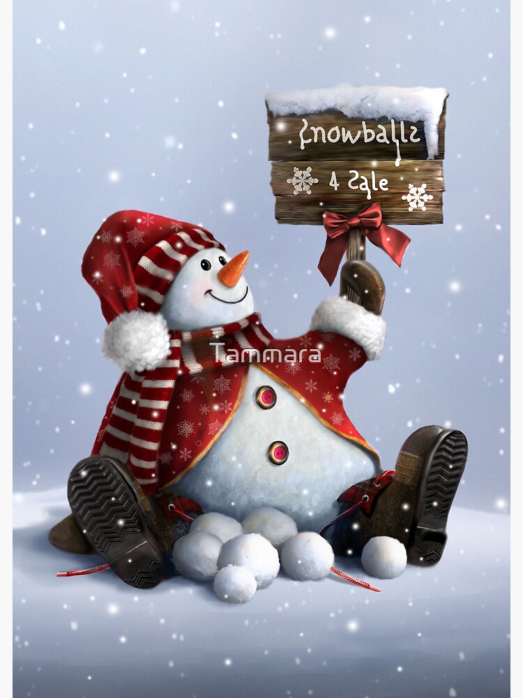 Xmas-Snowman by Tammara