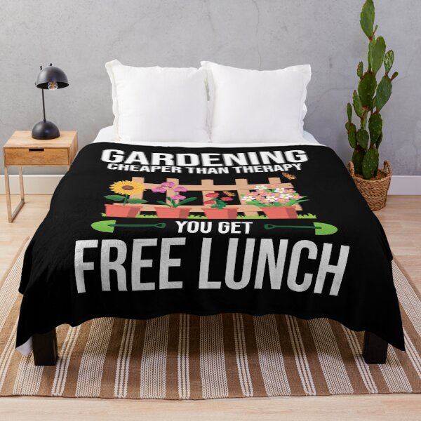 Item preview, Gardening cheaper than therapy you get free lunch designed and sold by TDesign1.