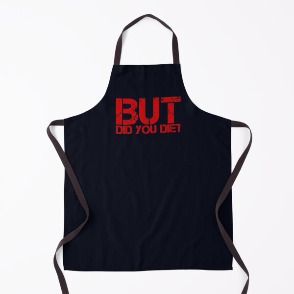 Item preview, But Did You Die? - Red Chalk Effect designed and sold by madtoyman.