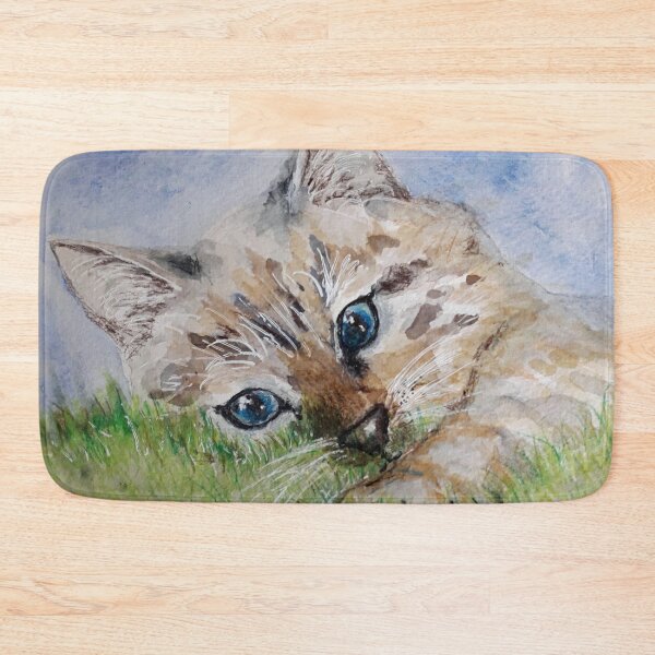Item preview, Blue Eyed Kitty designed and sold by wildseadesign.