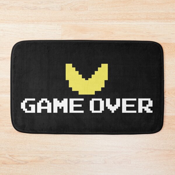 Item preview, Game Over Gamer Geek retro video game pixel art face mask  designed and sold by blastshmucks.