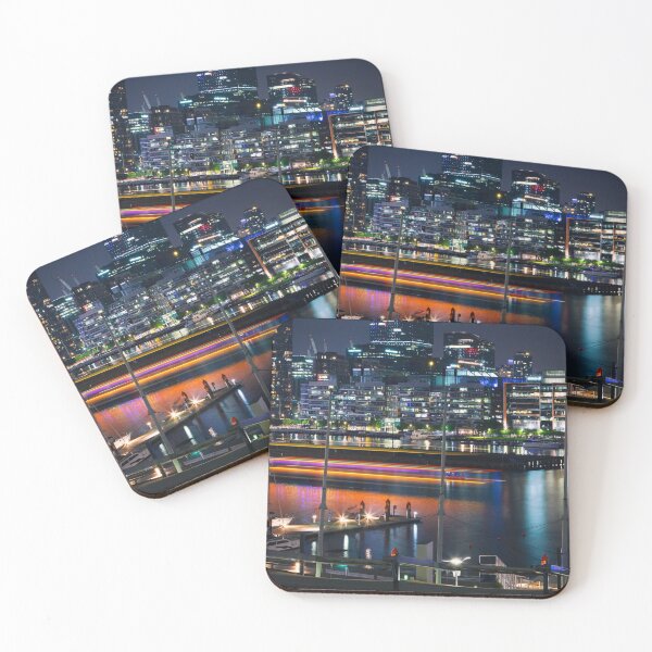 Item preview, Night in Docklands designed and sold by ea-photos.