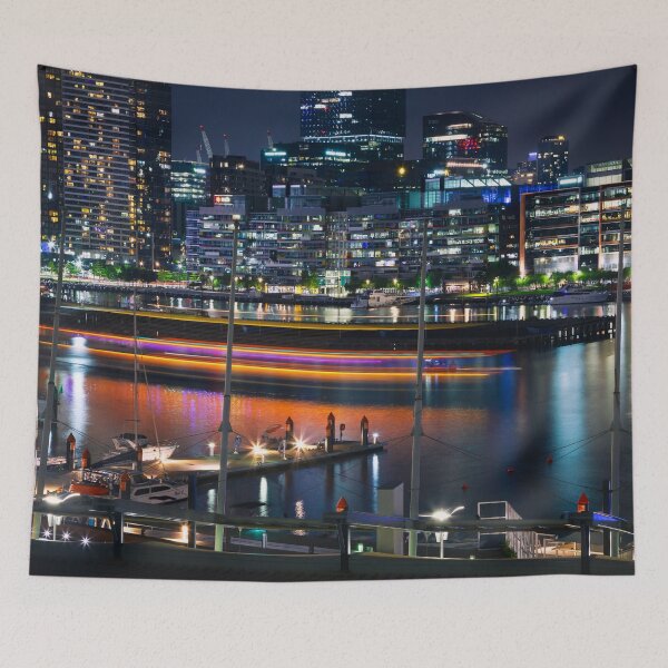 Item preview, Night in Docklands designed and sold by ea-photos.