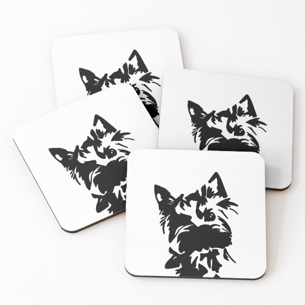 Item preview, Yorkshire Terrier minimalista designed and sold by Whoofster.