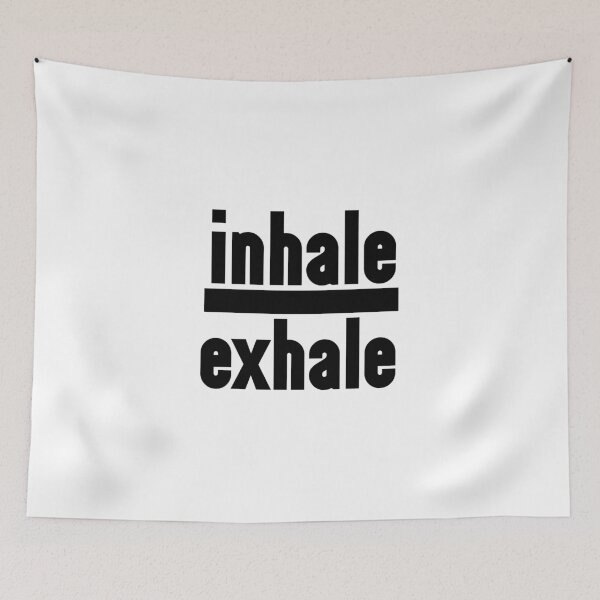 Item preview, Inhale Exhale designed and sold by DesignMonster.