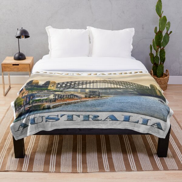 Sydney Harbour Throw Blanket