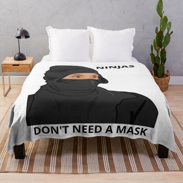 Item preview, Ninjas don't need masks designed and sold by TeeZoneZtore.