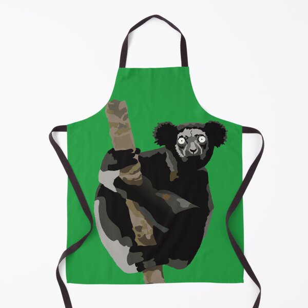 Item preview, Lemur Indri Illustration designed and sold by dgrad-design.
