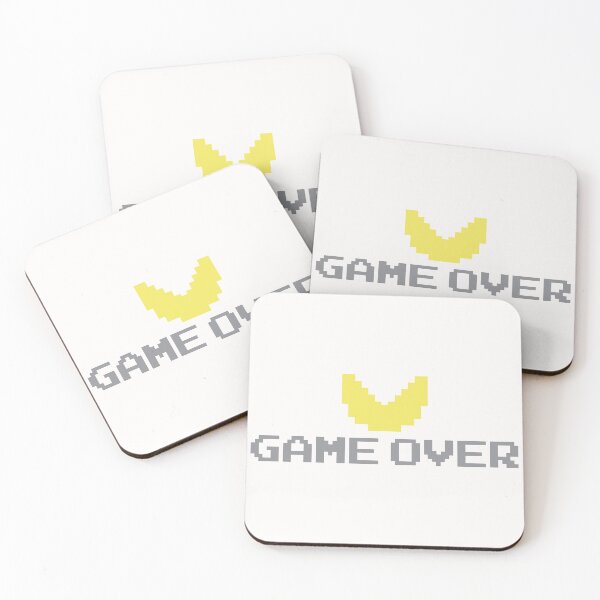 Item preview, Game Over Gamer Geek retro video game pixel art face mask  designed and sold by blastshmucks.