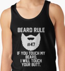 Beard Rule #47 Tank Top