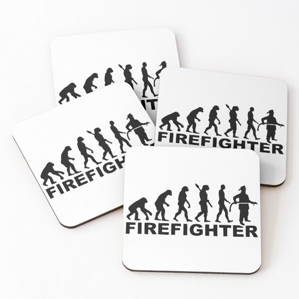 Item preview, Firefighter Evolution Fireman Design designed and sold by cartattz.