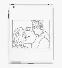 X-Files: Sad Mulder iPad Case/Skin