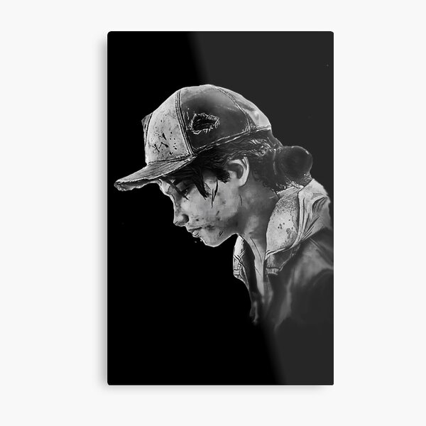 The Walking Dead Game Clementine Metal Print