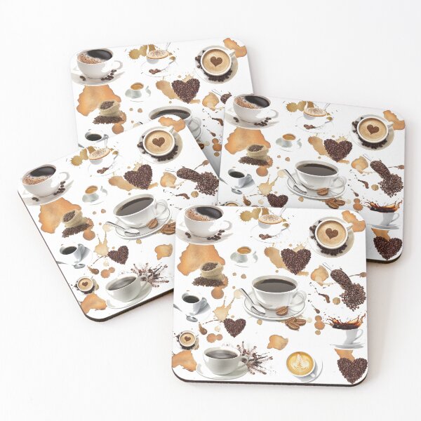 Item preview, Coffee print designed and sold by Coffee &  Fashion.