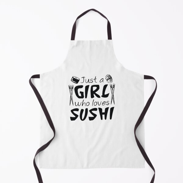 Item preview, Just A Girl Who Loves Sushi designed and sold by LuckyFoxDesigns.