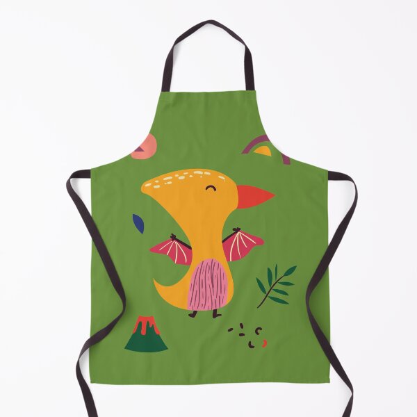 DINO YELLOW Apron