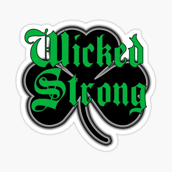 WickedStrong Sticker