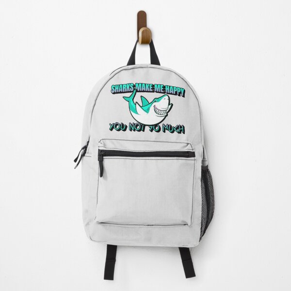 Item preview, Sharks Make Me Happy You Not So Much - Happy Shark designed and sold by Aldvin Gomes.