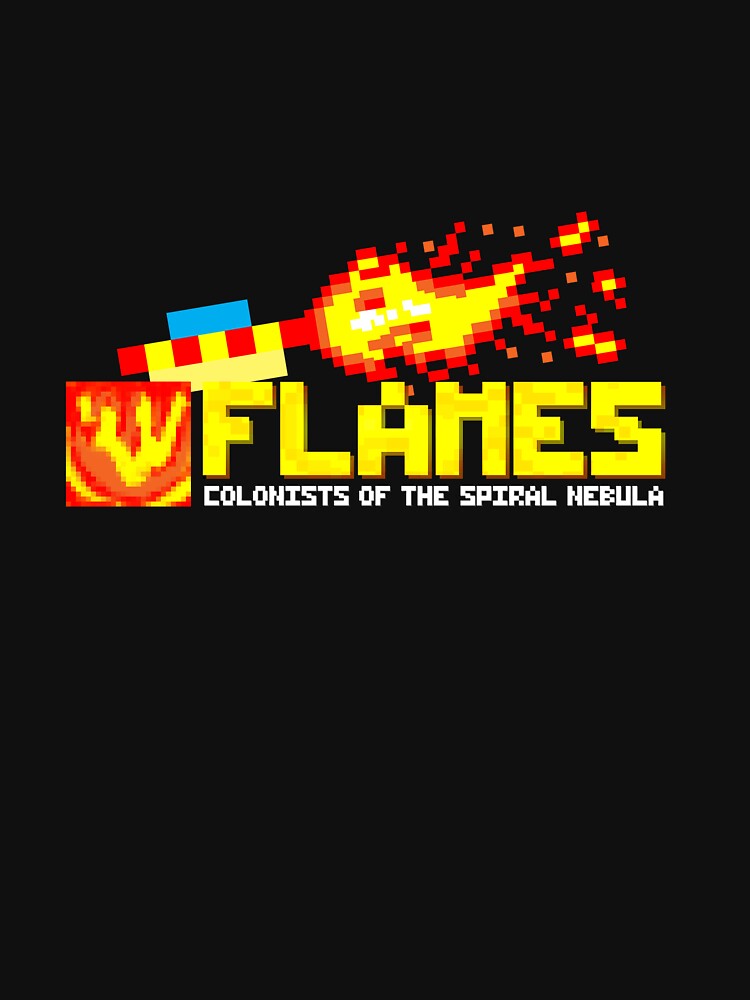 Thumbnail 7 of 7, Essential T-Shirt, Flames -- Colonists of the Spiral Nebula designed and sold by 3DaysMade.
