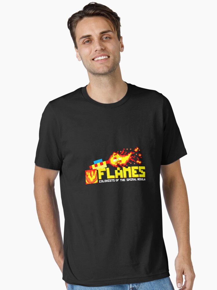 Thumbnail 2 of 7, Essential T-Shirt, Flames -- Colonists of the Spiral Nebula designed and sold by 3DaysMade.