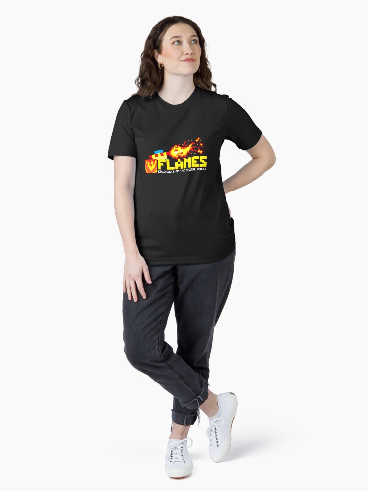 Thumbnail 4 of 7, Essential T-Shirt, Flames -- Colonists of the Spiral Nebula designed and sold by 3DaysMade.