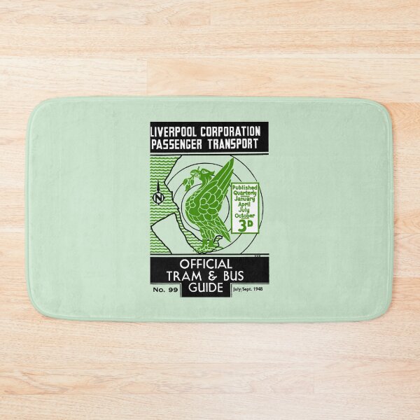 Item preview, LIVERPOOL TRAM AND BUS GUIDE designed and sold by ThrowbackAds.