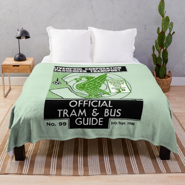Item preview, LIVERPOOL TRAM AND BUS GUIDE designed and sold by ThrowbackAds.