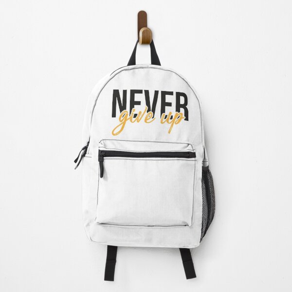Item preview, Quote Never give up designed and sold by DocGrasshopper.