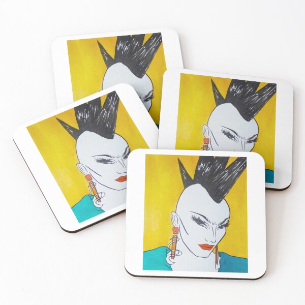 Item preview, Sasha Velour ink illustration designed and sold by heather Bentley.