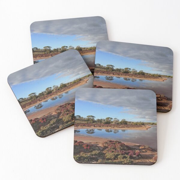 Item preview, Lake Hardy reflections - Murray Sunset NP Mallee designed and sold by yvonne hyland.