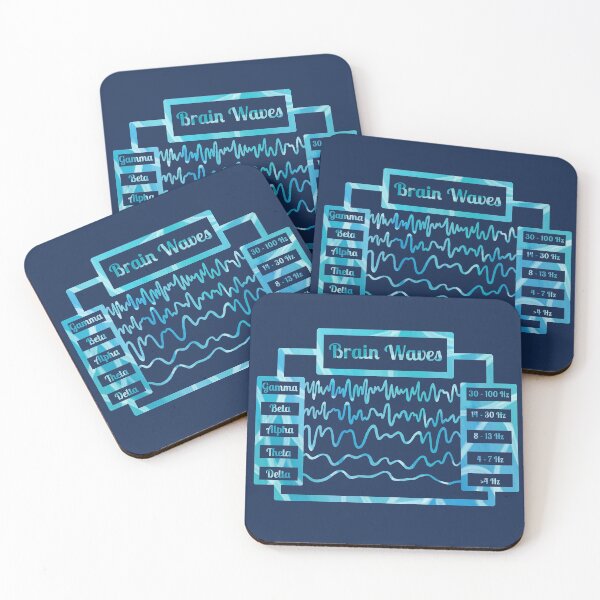 Item preview, Brain Waves Diagram designed and sold by BundaBear.