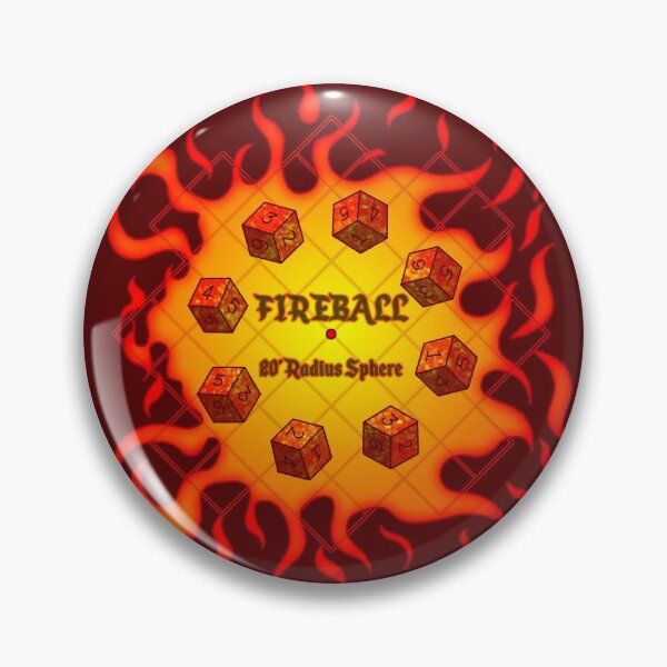 Item preview, bola de fuego 8d6 designed and sold by Faroth.