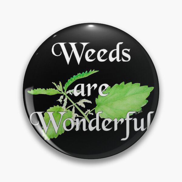 Item preview, Weeds are Wonderful - dark background designed and sold by svehex.