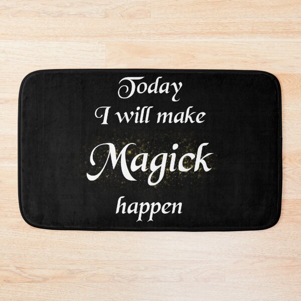 Item preview, Today, I will make Magick happen - dark background designed and sold by svehex.