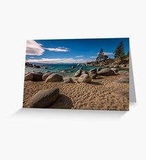 At Secret Cove - Lake Tahoe Greeting Card