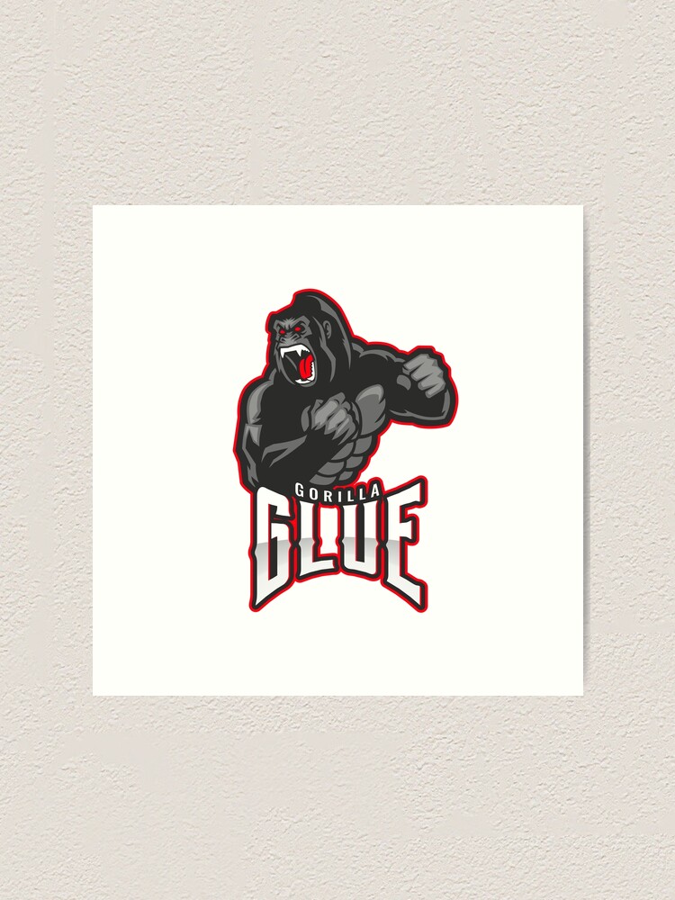 "Gorilla Glue" Art Print for Sale by JumpingTees Redbubble