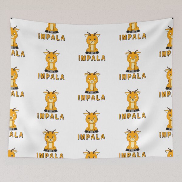 Item preview, cute Impala animals Impala illustration gifts designed and sold by zerobatt.