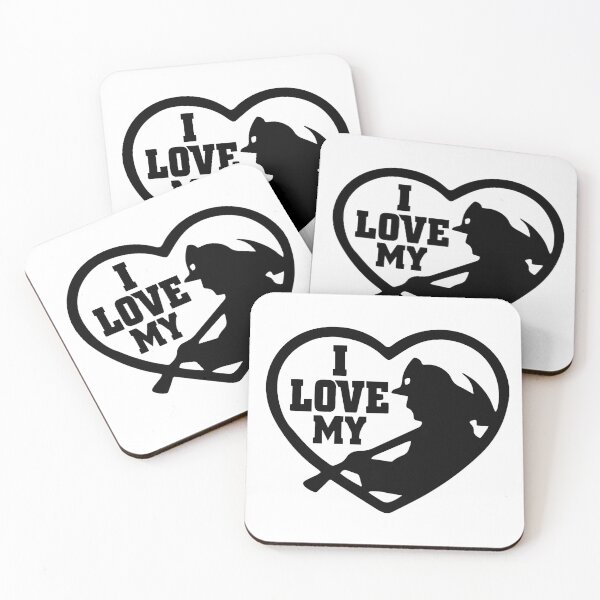 Item preview, I Love My Firefighter for a Fireman designed and sold by cartattz.