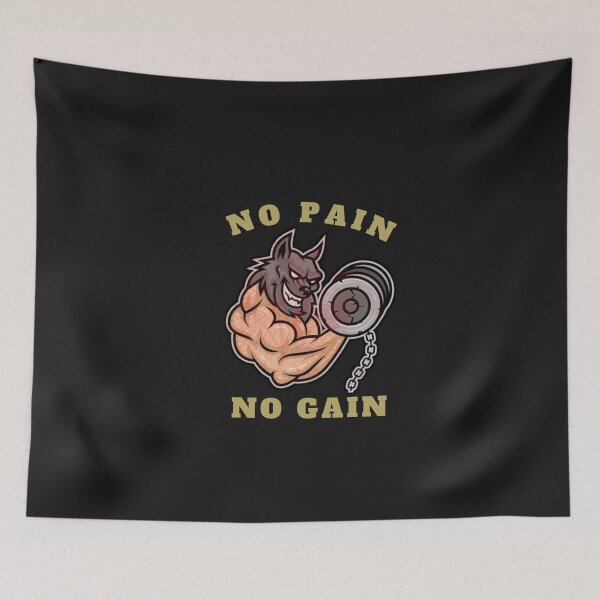 Item preview, NO PAIN NO GAIN designed and sold by aruvanita.
