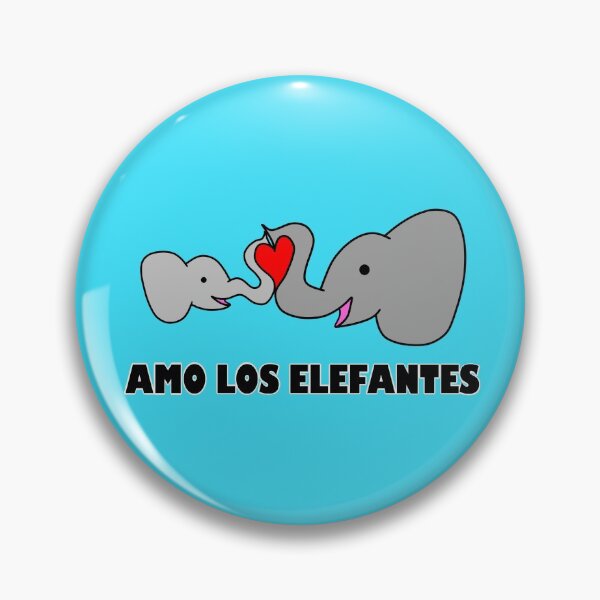 Item preview, Amo los elefantes - I love elephants designed and sold by jentiger.