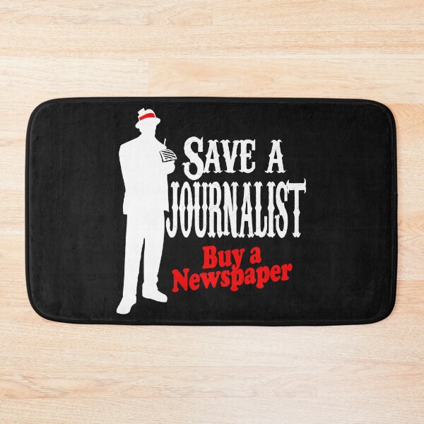 Item preview, Save a Journalist free press designs gift idea men & women designed and sold by BRtisticDesigns.