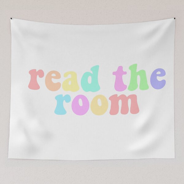 Item preview, Aesthetic Rainbow Read the Room designed and sold by CaitlinCerys.