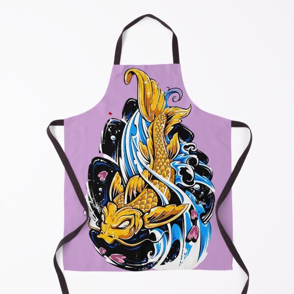 Item preview, Japanese koi jumping designed and sold by Rakos-Merch.