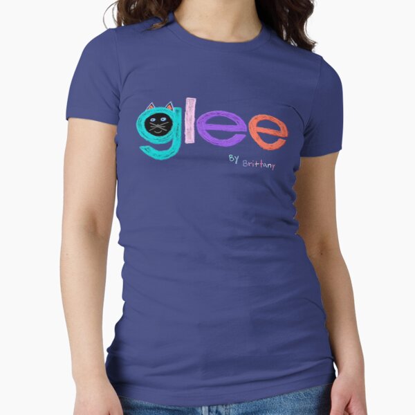 Glee logo by brittany Fitted T-Shirt
