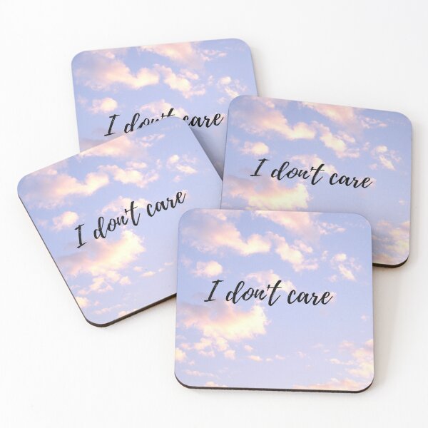 Item preview, I Don't Care Aesthetic designed and sold by ArtIsSixthSense.
